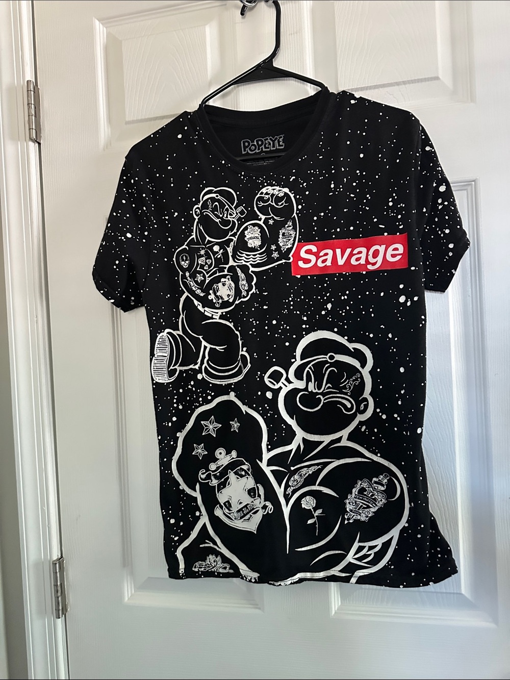 Popeye short sleeve tee shirt